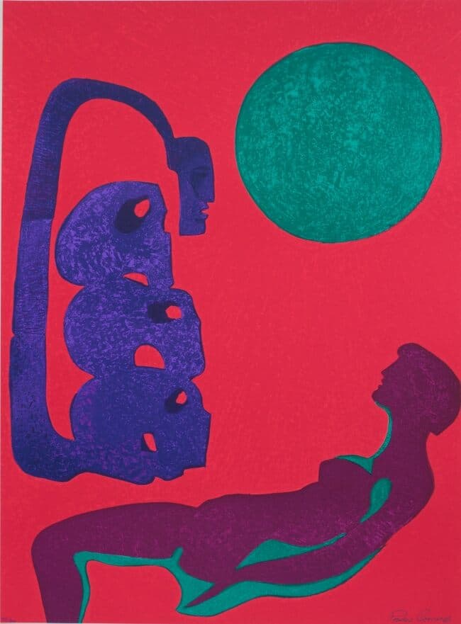 Piedra Solar de Pedro Coronel - Silkscreen