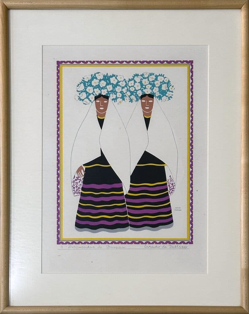Sin título de Carlos Merida - Screenprint on paper, 1970s