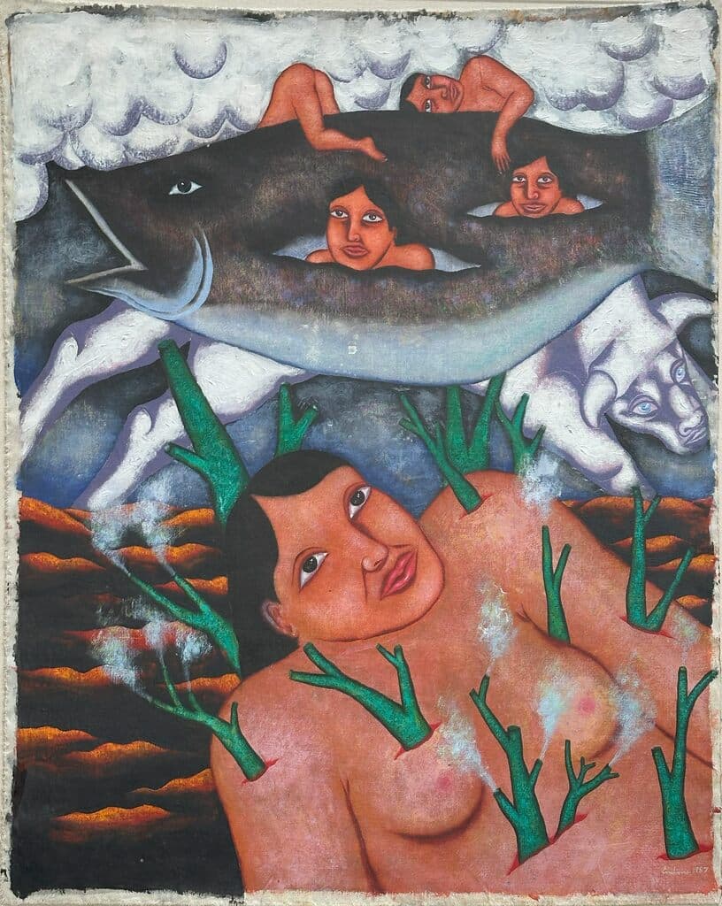 Sin título de Emiliano López Javier - Acrylic, 1987