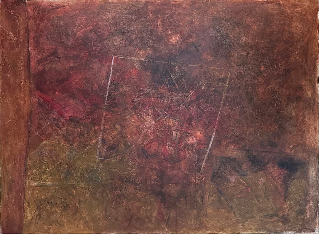 Sin título de Fernando de Szyszlo - Mixed Media, 1982