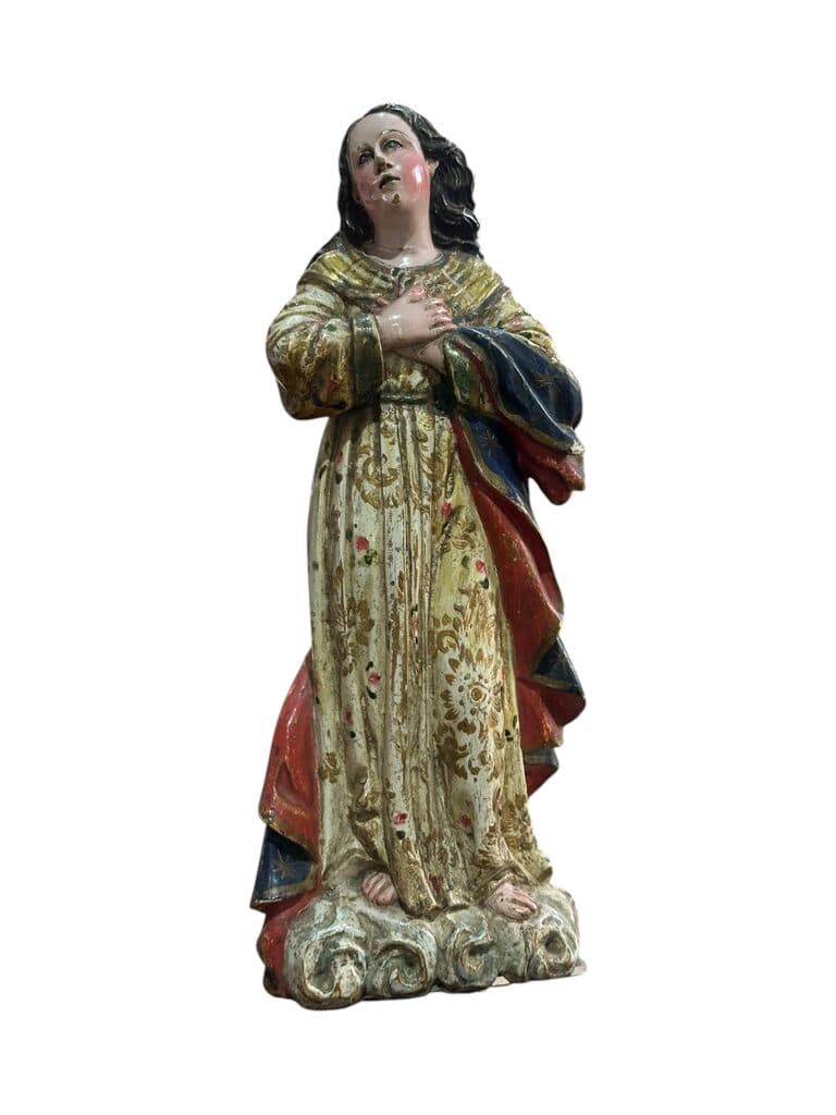 Mexican Mary Magdalene de Unknown Artist - Wood, 18th Century