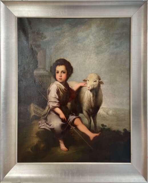 Niño Pastor de Manner of Bartolomé Esteban Murillo