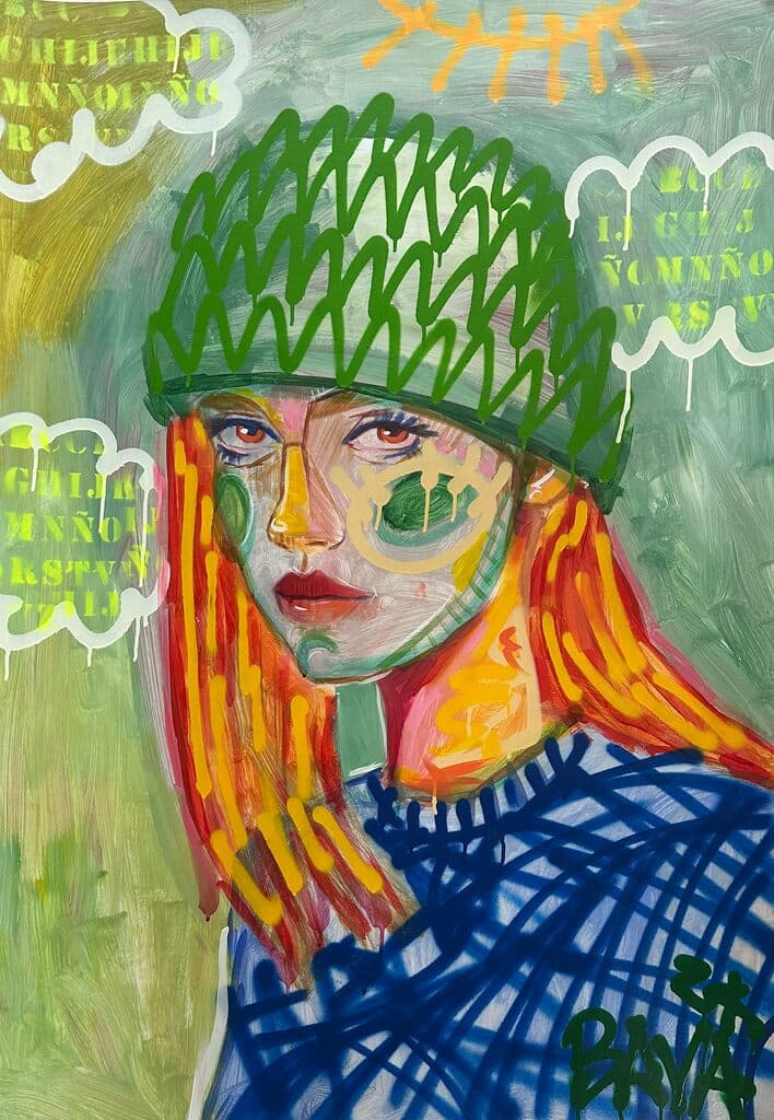 Sin título de Carlos Vega "Bava" - Mixed media, 2024