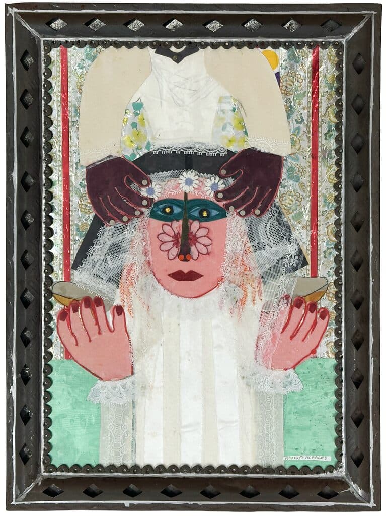 La Novia de Rodolfo Morales - Collage