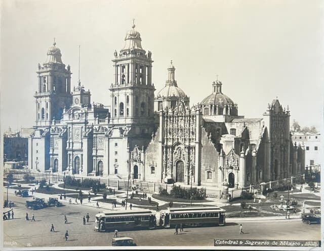 Catedral & Sagrario de México de Guillermo Kahlo
