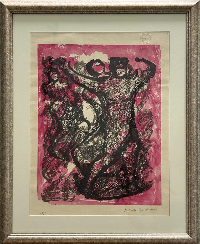 Sin título de David Alfaro Siqueiros - Litografía, 1972