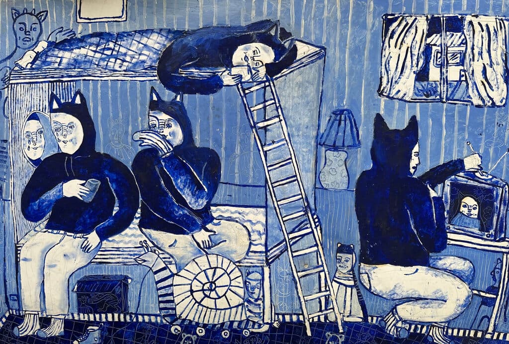 Sin título de Pablo Piza - Mixed Media on paper, 2021