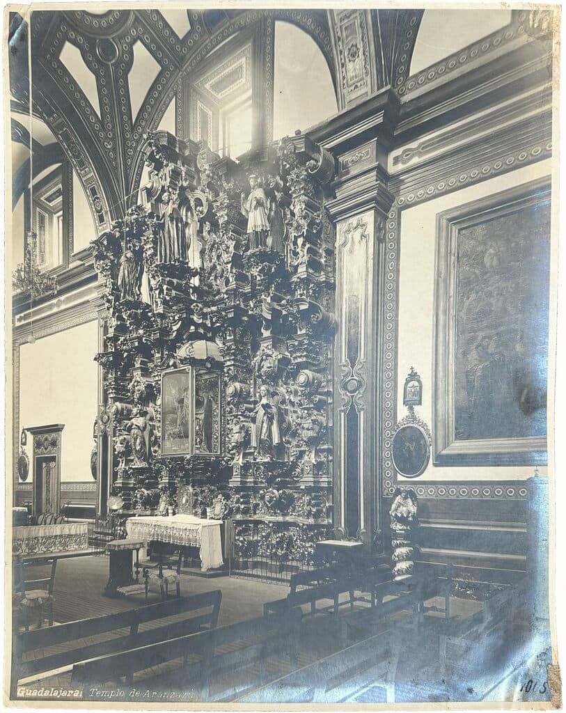 Guadalajara: Templo de Aranzazú de Guillermo Kahlo - Gelatin on silver print, Early 20th century