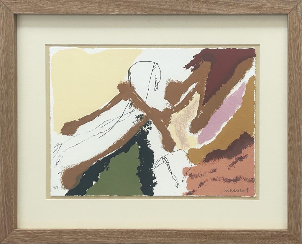 Náufragos de Josep Guinovart - Serigrafía