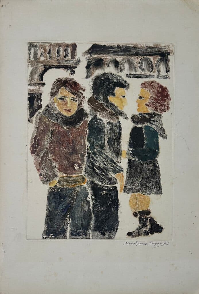 Enamorados de María Teresa Vieyra - Monotype, 1960s-1970s