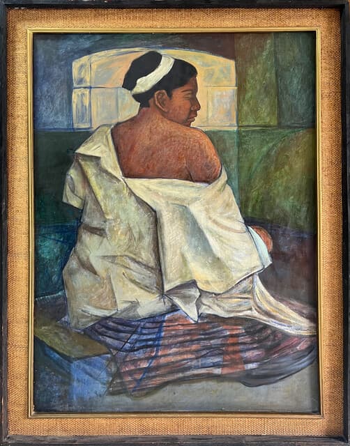 Seated Woman de Roberto Montenegro