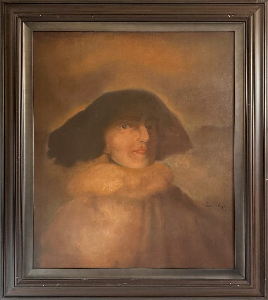 Personaje de Francisco Corzas - Oil on canvas, 1974