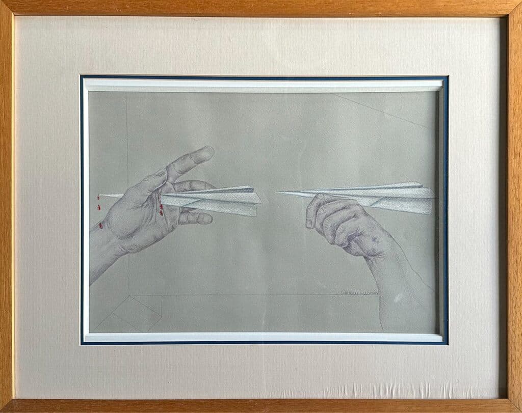 Sin título de Enrique Guzmán - Ink on Pencil on Paper, 1980s