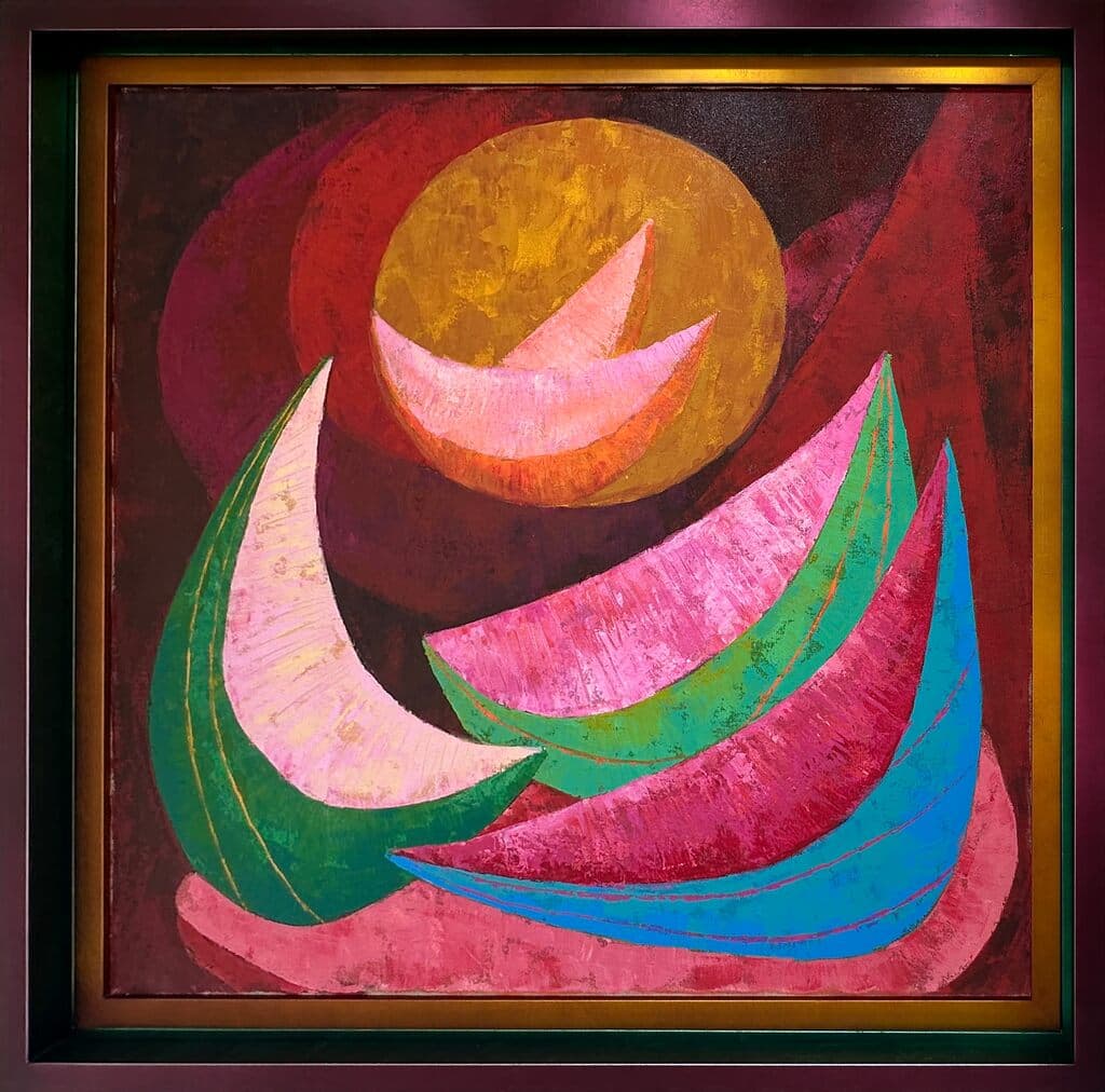 Sin título de Pedro Coronel - Oil on canvas, 1976