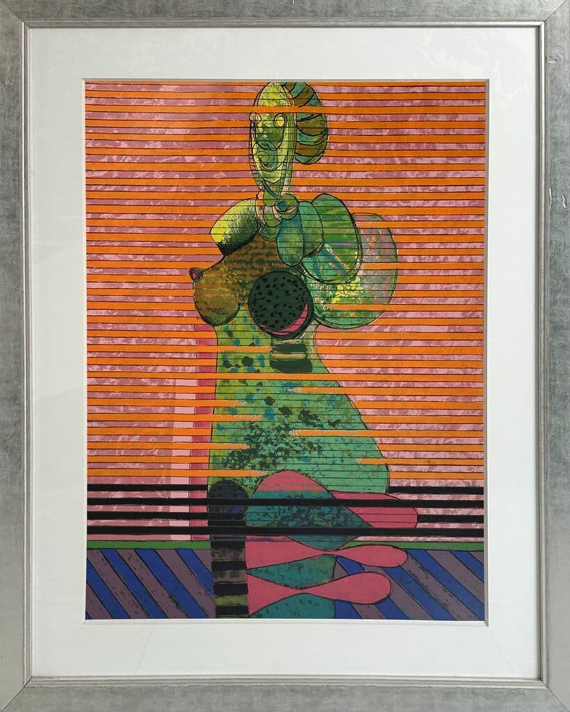 Mujer de Vladimir Cora - Serigraphy on paper, 1995