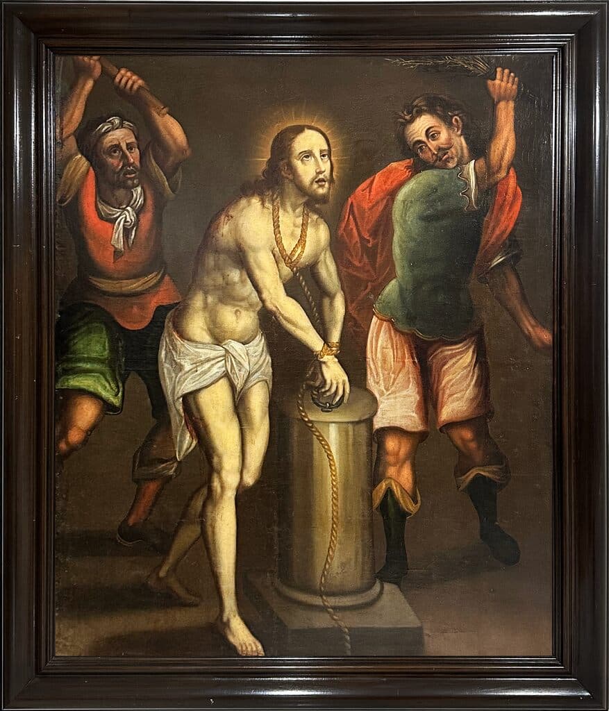 Nazareno de Mexican School - Oil on canvas, 18th Century