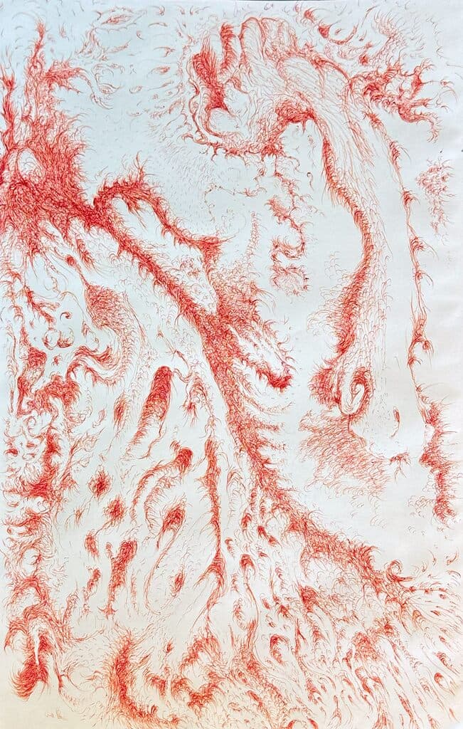 Sin título de Wolfgang Paalen - Ink on paper, 1960-1970