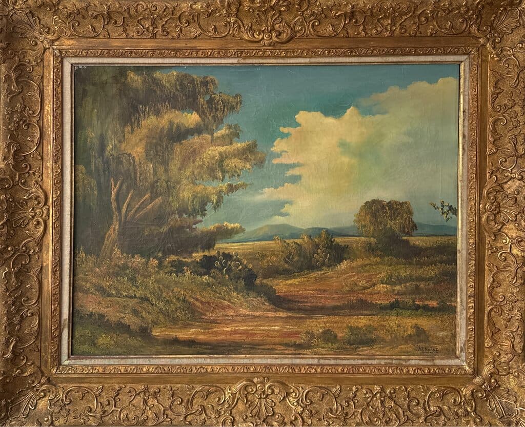 Paisaje de México de Armando Garcia Nuñez - Oil on canvas, 19th Century