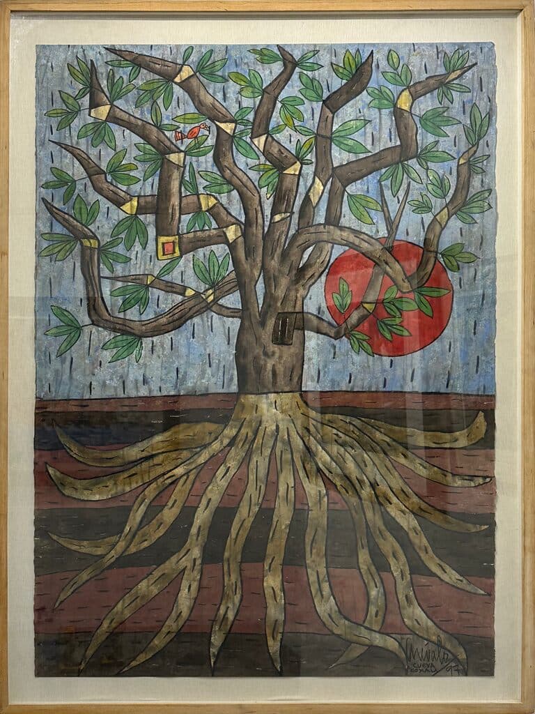 Árbol de Javier Arevalo - Mixed media on paper, 1997