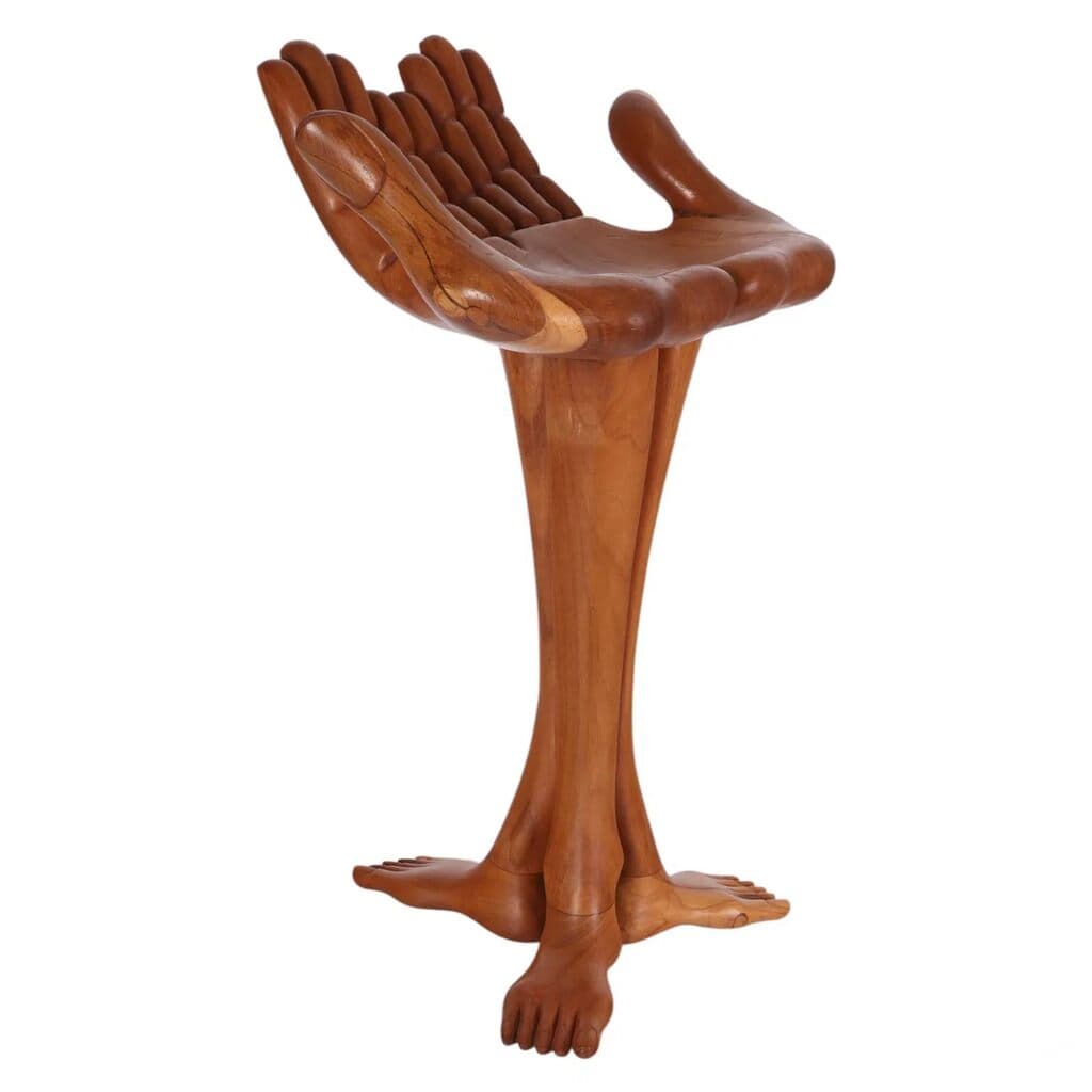 Sin título de Pedro Friedeberg - Wood, 1990s
