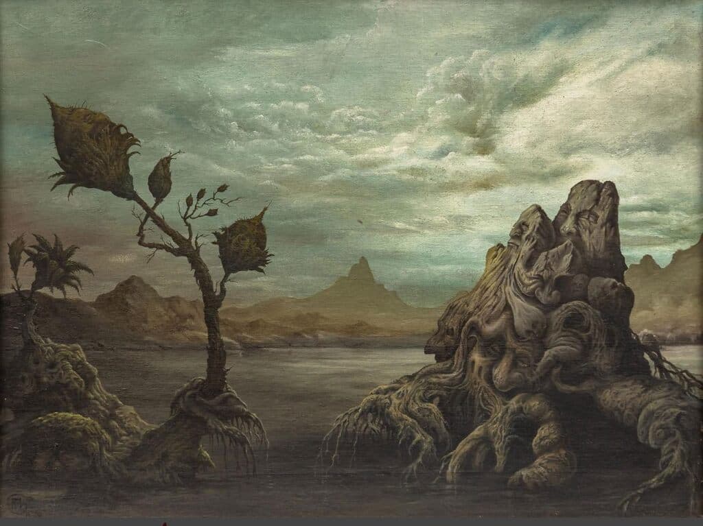 Renacimiento de Fernando Garrido - Oil on canvas, 1984
