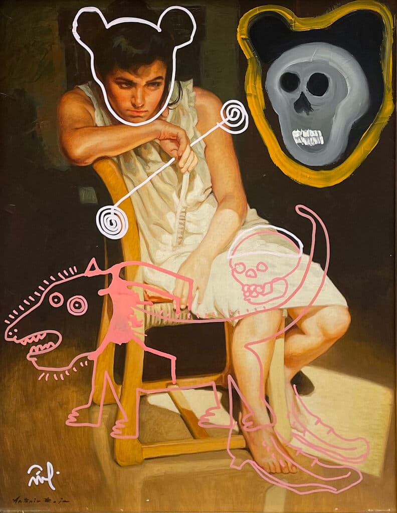 Sin título de Simon Cruz - Oil on canvas, 2020