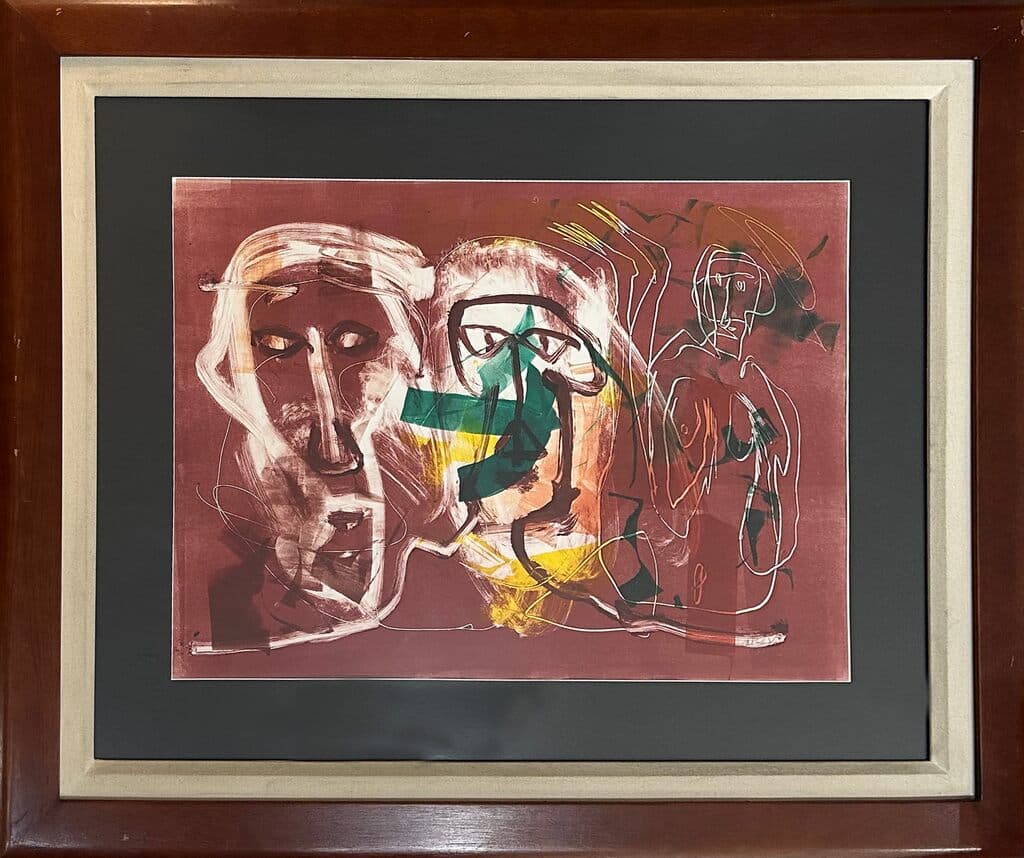 Sin título de Alejandro Santiago - Mixed media, 2004