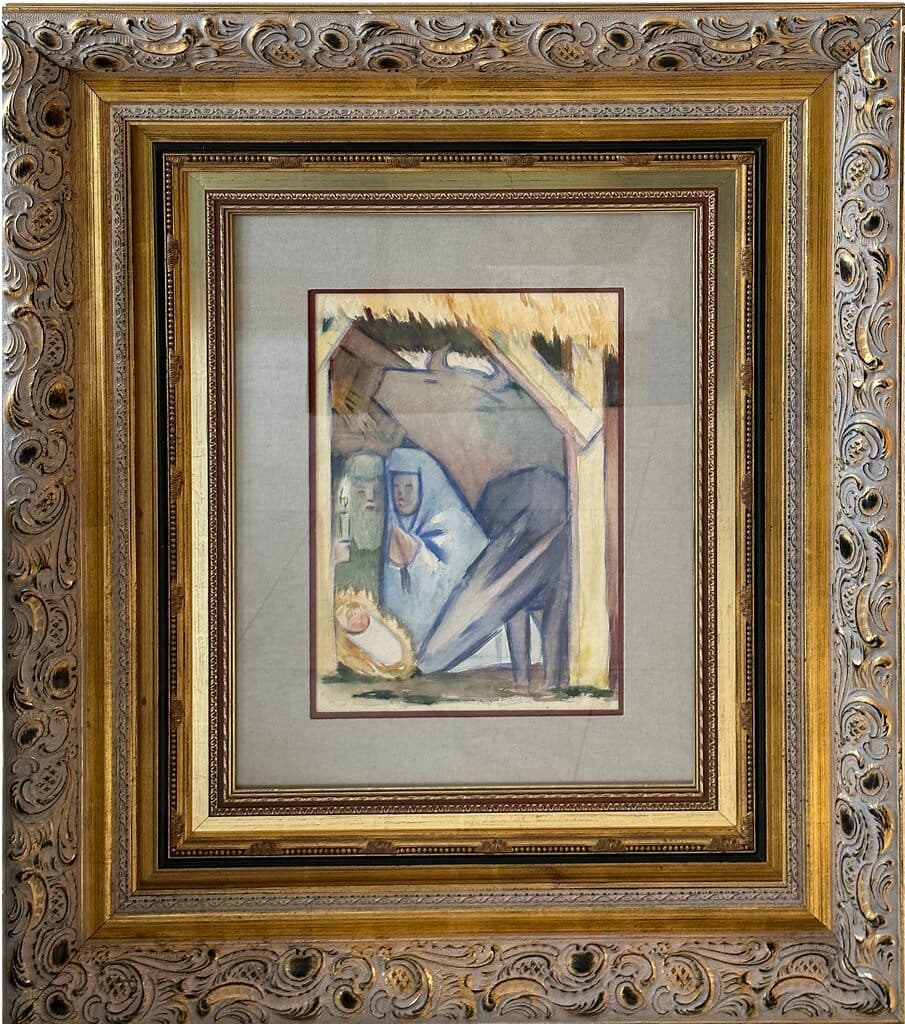 Sin título de Jean Charlot - Watercolor on paper, 1963