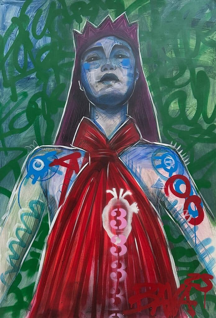 Sin título de Carlos Vega "Bava" - Mixed media, 2024