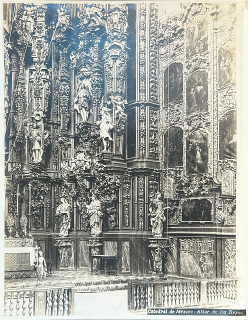 Catedral de México: Altar de los Reyes de Guillermo Kahlo