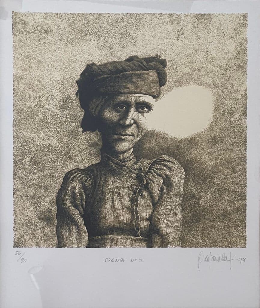 Sin título de Alfredo Castañeda - Lithography, 1979