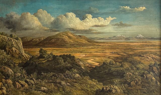 Paisaje del Valle de México de José María Velasco