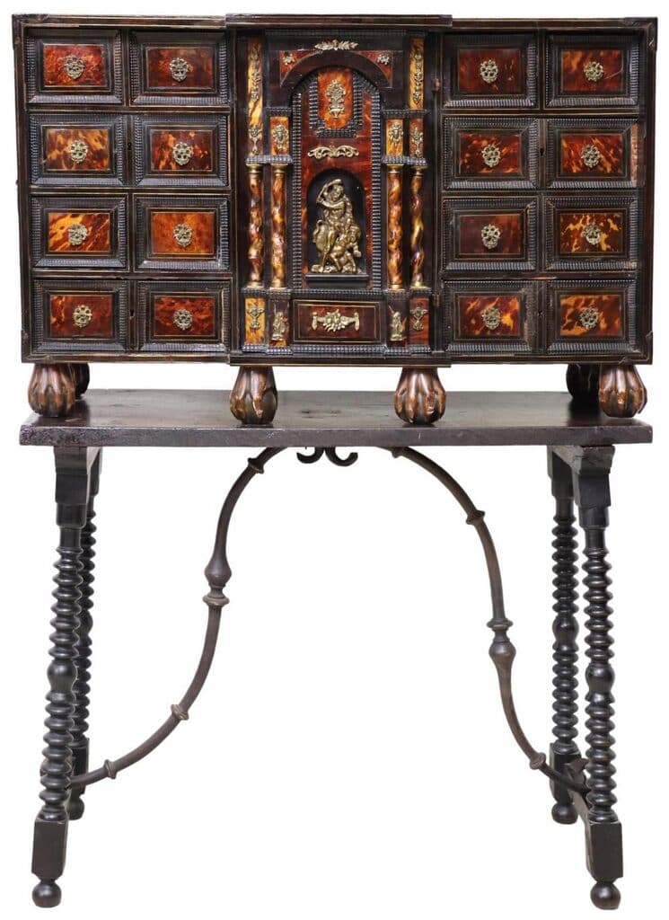 Italian bargueno / Papelera de Unknown Artist - Wood, Spain 19th Century