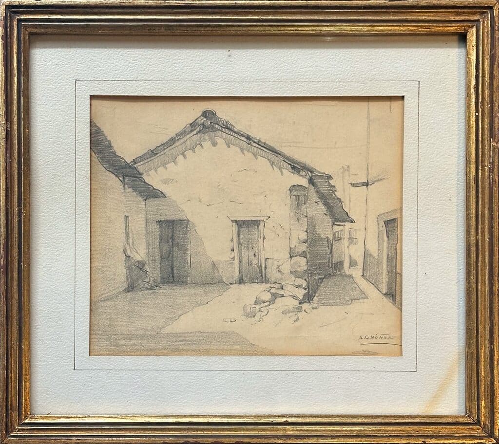 Sin título de Armando Garcia Nuñez - Graphite on paper, 1950s