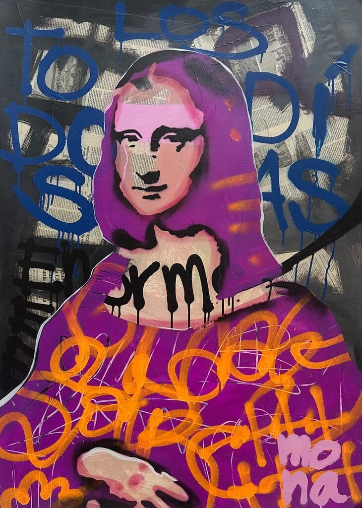 Sin título de Carlos Vega "Bava" - Mixed media, 2024