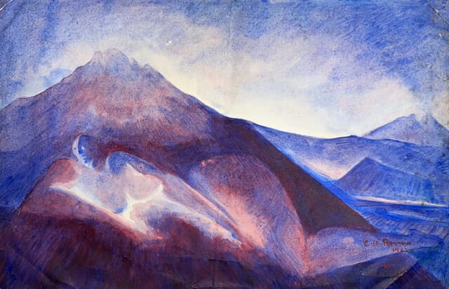 Untitled, Volcano Woman de Carlos Orozco Romero