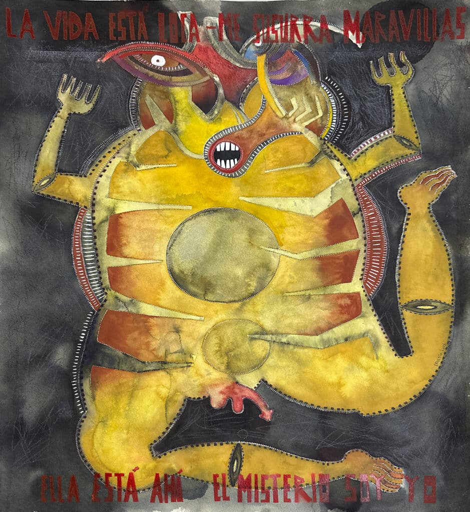 Sin título de Ernesto Loza - Mixed Media on paper, 2020s