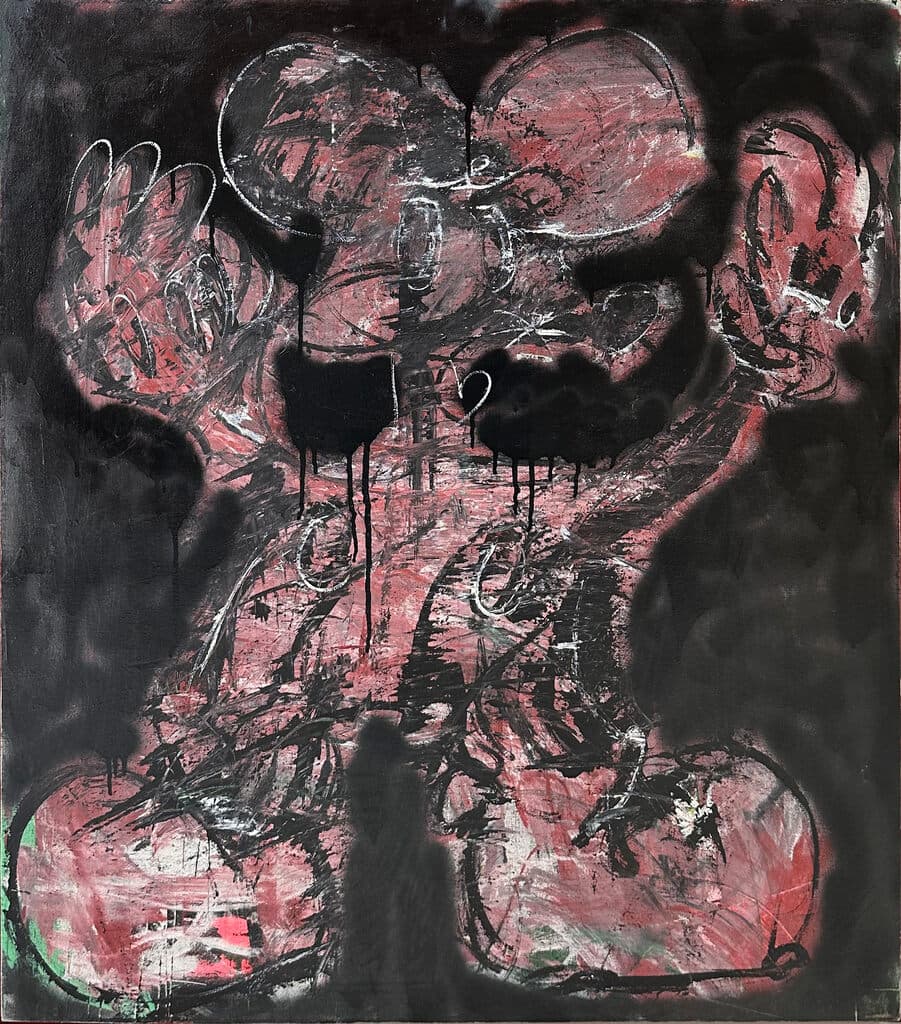Mouse de Dario Sandoval - Oil on canvas, Mixed media, 2022