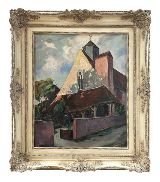 Village Church de Angelina Beloff