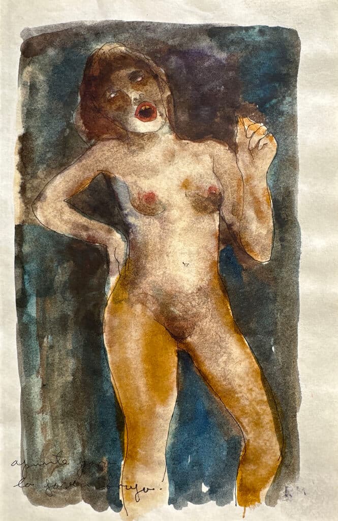Sin título de Roberto Marquez - Aquatint on paper, 1990s