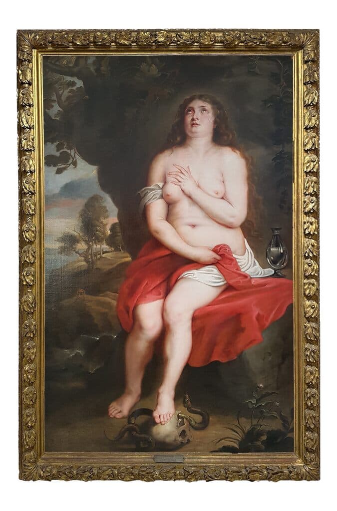 Penitent Magdalene de Peter Paul Rubens and Studio - Oil on canvas, ca. 1639