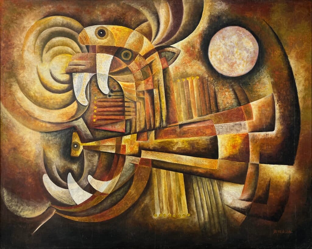 Jaguar de Jose Maria de Servin - Oil on canvas, 1960-1975