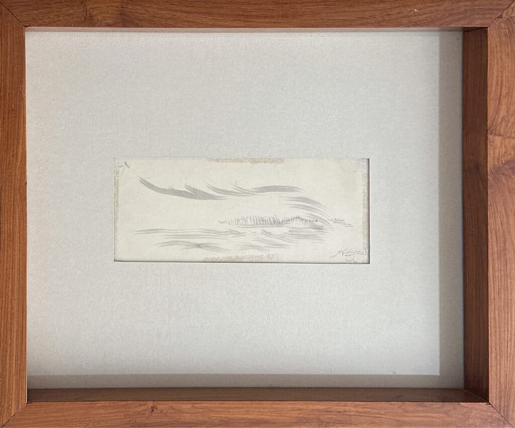Sin título de Manuel González Serrano - Ink on paper, 1950s