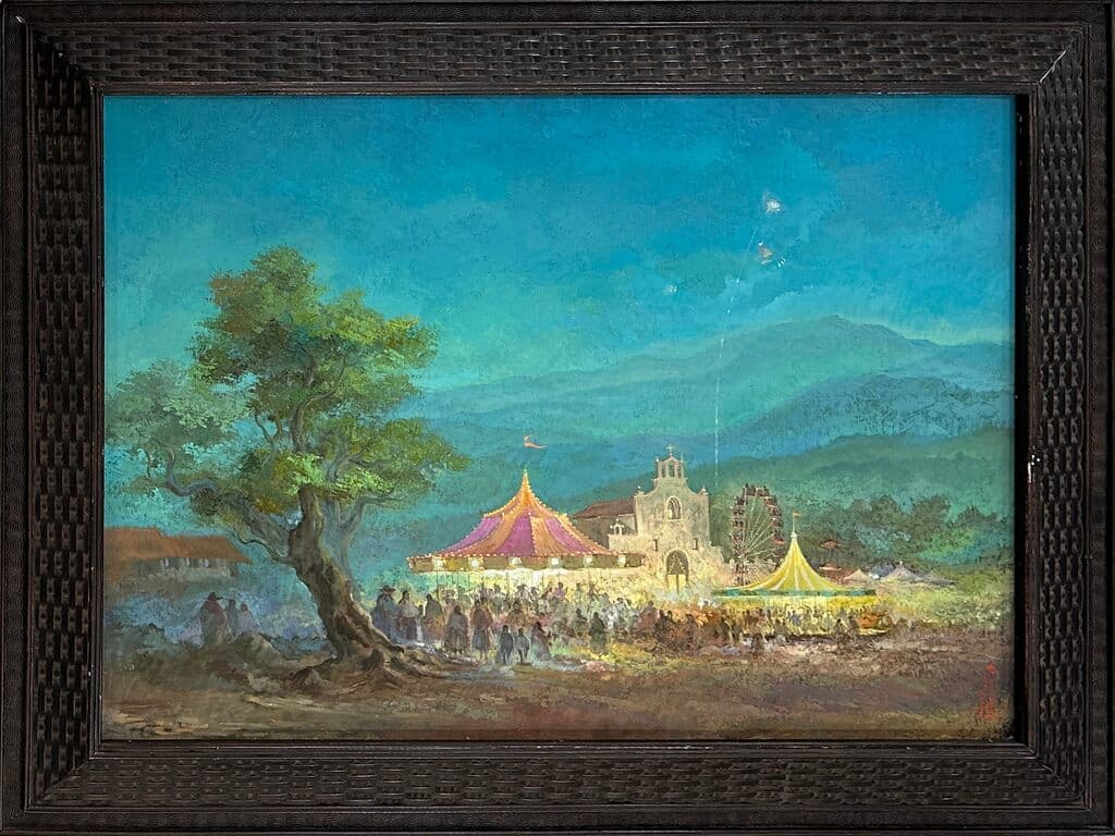 Feria de Unknown Artist - Oil on canvas