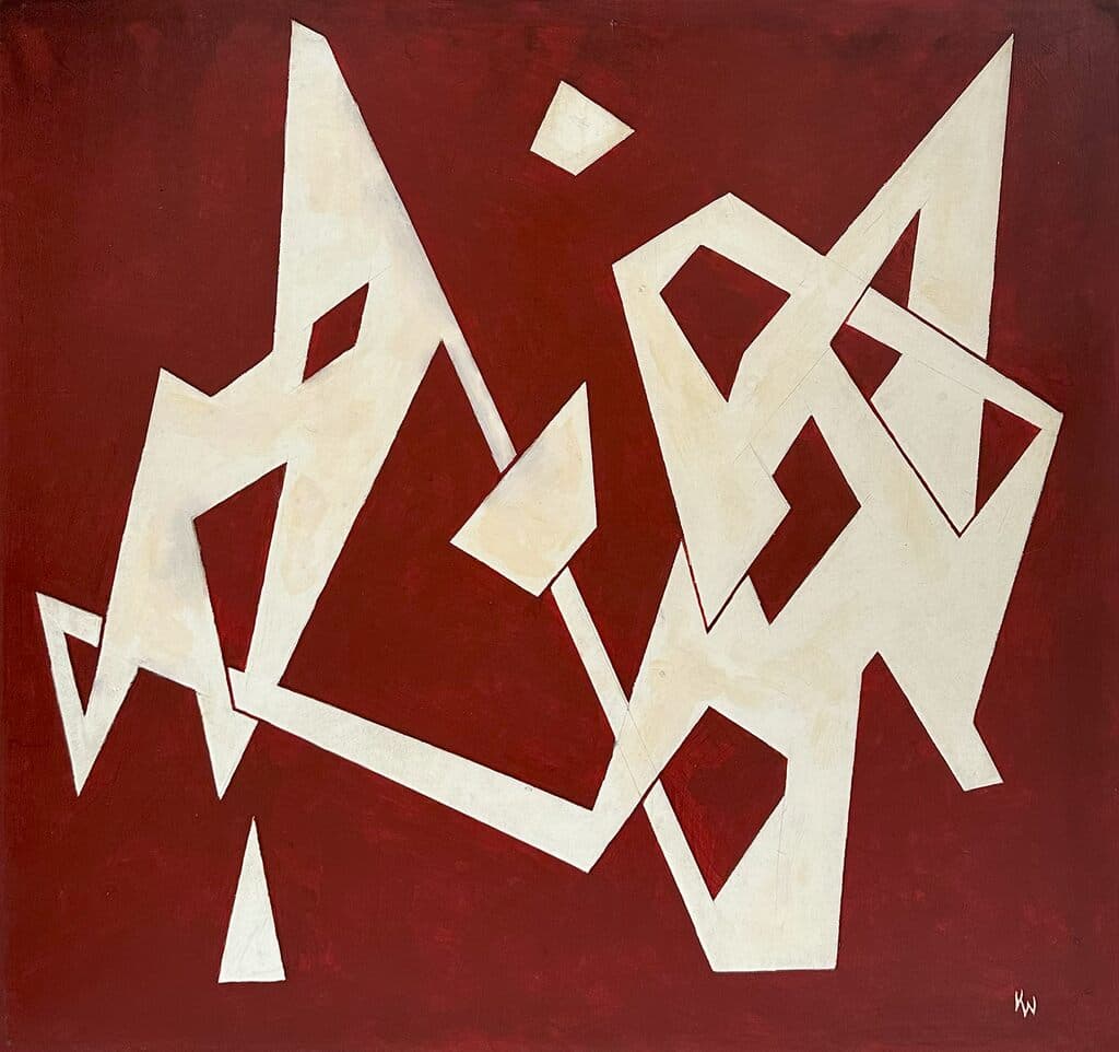 Sin título de Howard Kimball "Kim" Weed - Oil on wood, 1970´s