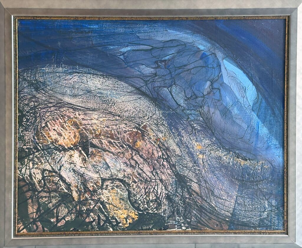 Escarabajo de Guillermo Ceniseros - Acrilic on canvas, 1984