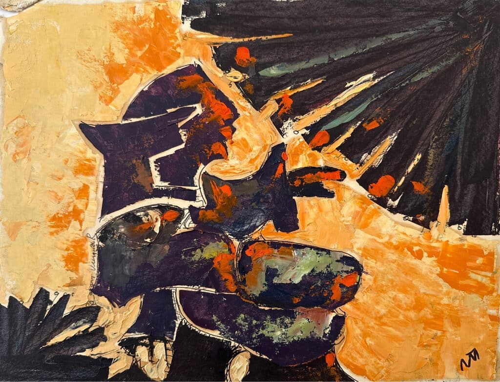 Inti Raymi de María Teresa Vieyra - Oil on Paper, 1970s