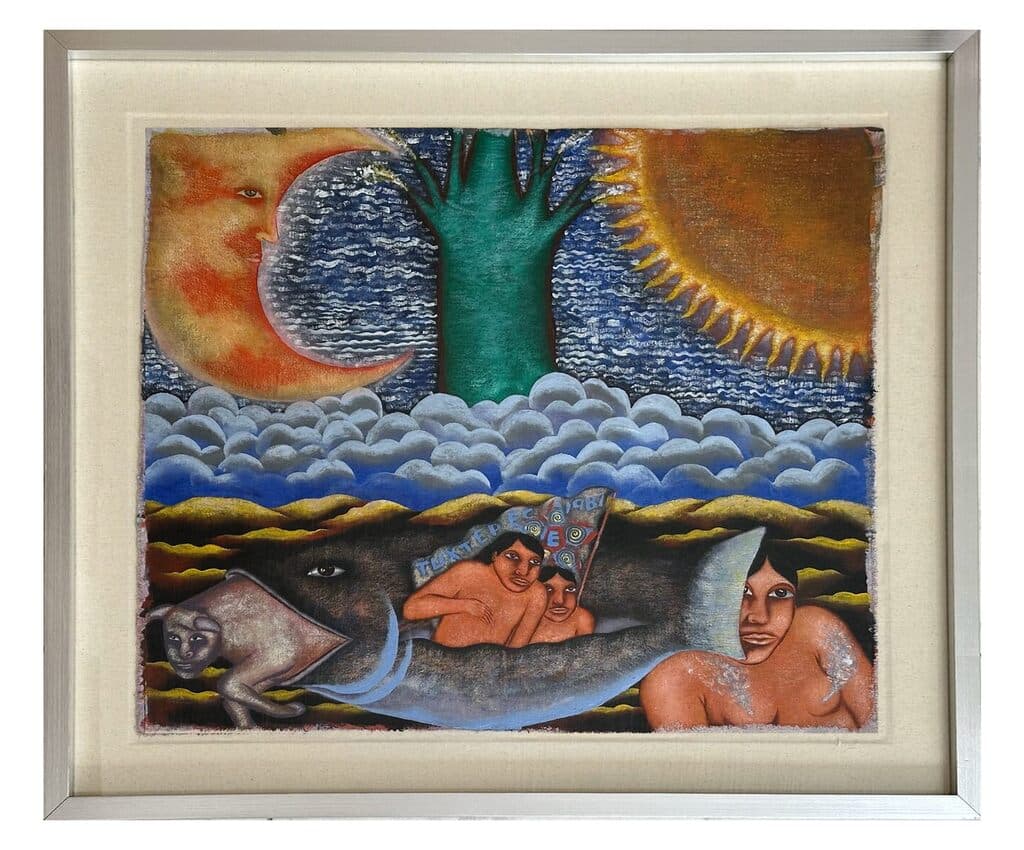 Sin título de Emiliano López Javier - Acrylic, 1987