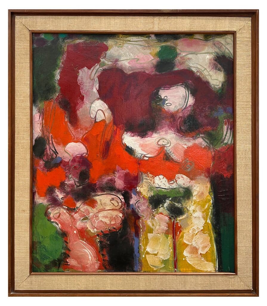 Mano, musa, nahual, sonámbulo de Gilberto Aceves Navarro - Oil on canvas, 1982