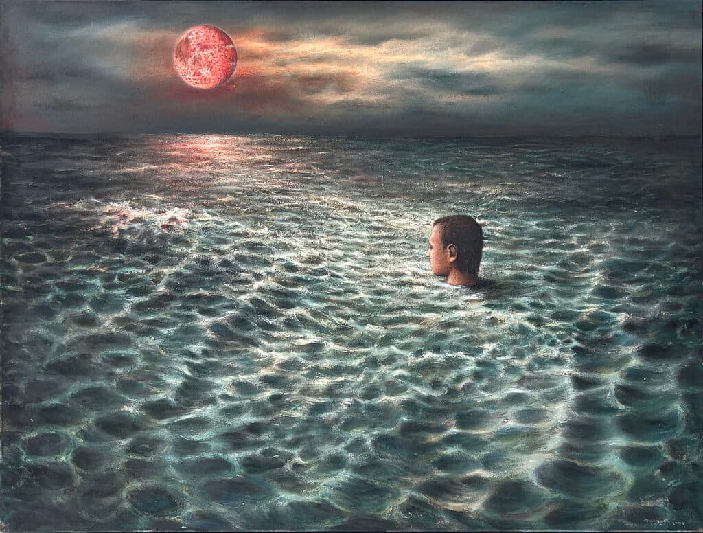 Minor Apocalypse de Roberto Marquez - Oil on canvas, 2002